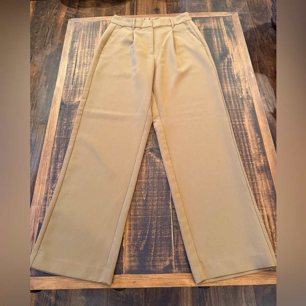 Old Navy Women's Wide-Leg Trousers - Camel